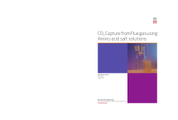CO2 Capture from Flue gas using Amino acid salt solutions