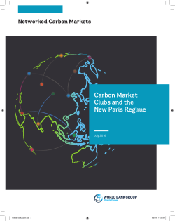 Carbon Market Clubs and the New Paris Regime