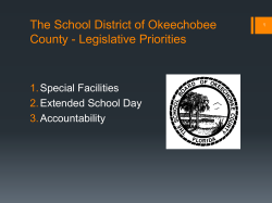The School District of Okeechobee County