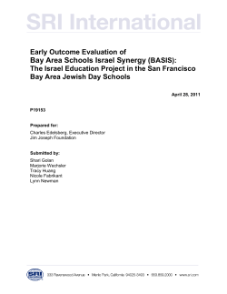 Bay Area Schools Israel Synergy (BASIS)