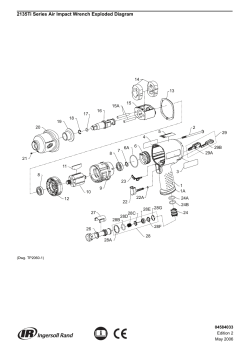 Parts Information, Air Impact Wrench, 2135Ti Series