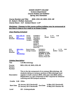 BIO232LABSyllabusSpring2013