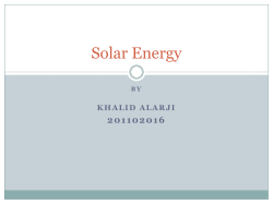 Leaders of solar energy