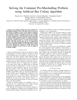 Solving the Container Pre-Marshalling Problem using