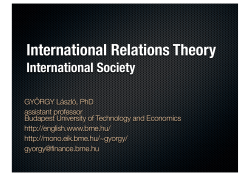 International Relations Theory
