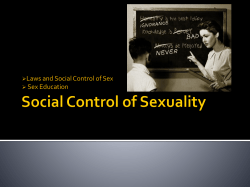 Sexually Transmitted Diseases