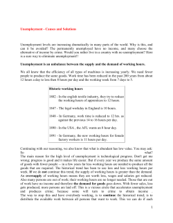 Frictional Unemployment - Midlands State University
