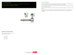 Endura AZ series integral and remote transmitter