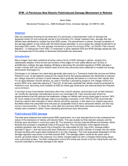 Electrostatic Migration