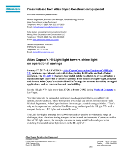 For further information please contact