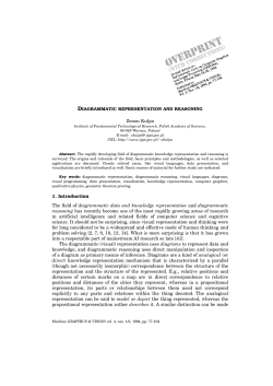Diagrammatic Representation and Reasoning