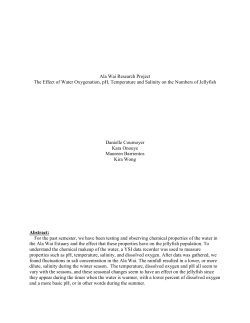 Ala Wai Research Project The Effect of Water Oxygenation, pH