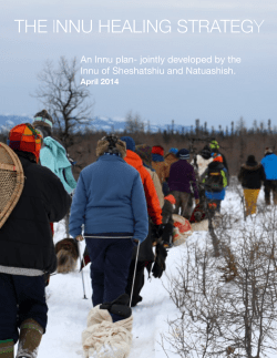 (NAVI EDIT) The Innu Healing strategy May 23 2014