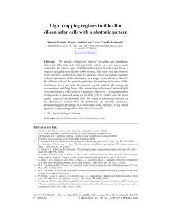 Light trapping regimes in thin-film silicon solar cells with a photonic