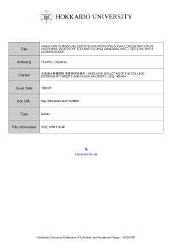 Title Author(s) Citation Issue Date Doc URL Type File