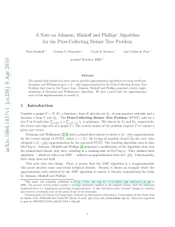 arXiv:1004.1437v1 [cs.DS] 8 Apr 2010 - IME-USP