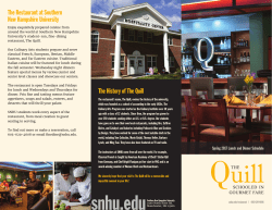 Schedule - Southern New Hampshire University