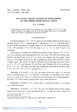 On cyclic group actions of even order on the three dimensional torus