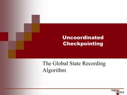 Global State Recording