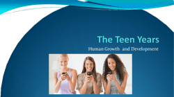 The Teen Years - Fort Bend ISD