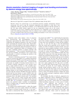 Atomic-resolution chemical imaging of oxygen