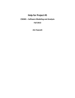 HelpForProject5