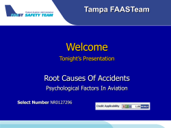 Root Causes of Accidents