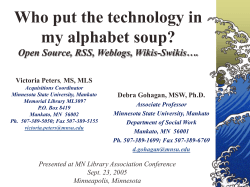 Blogs - MavDISK - Minnesota State University, Mankato