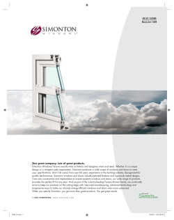 One great company. Lots of great products. Simonton Windows