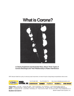 EU1234-H Corona - Hubbell Power Systems