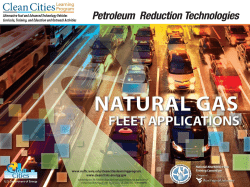 Natural Gas Fleet Applications PowerPoint