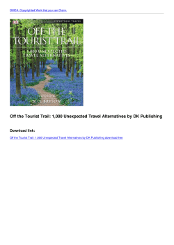 Off the Tourist Trail: 1,000 Unexpected Travel Alternatives by DK