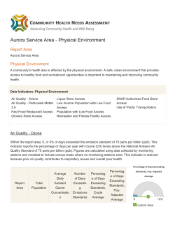 Ozone - Community Health Needs Assessment