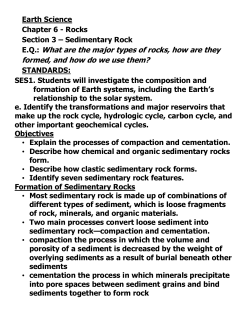 Section 3 &ndash; Sedimentary Rock