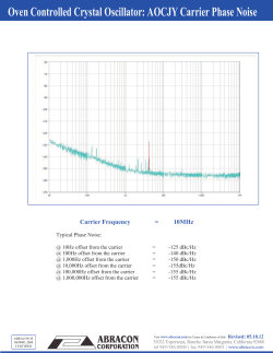AOCJY Carrier Phase Noise