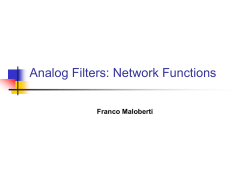 Analog Filters