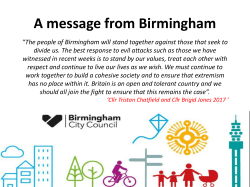 - Birmingham City Council
