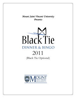 Black Tie Optional