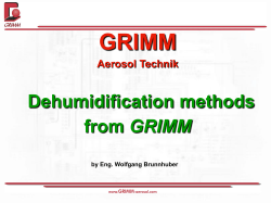 Environmental Instruments