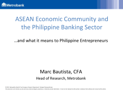 AEC and Banking Cebu - Cebu Business Month