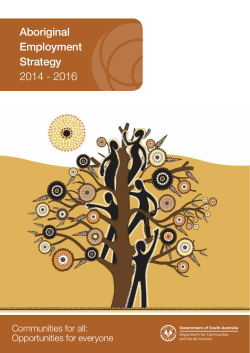 Aboriginal Employment Strategy 2014 - 2016