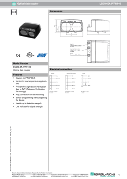 1 Optical data coupler LS610 DA P/F1/146