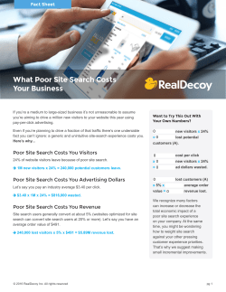 What Poor Site Search Costs Your Business