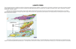 lignite fires - GSTT | The Geological Society of Trinidad and Tobago