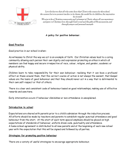 Newsletter Number 12 - St George`s Catholic Primary School
