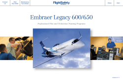 Embraer Legacy 600/650 - Information and Resource Center