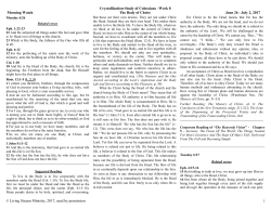 Footnotes - CNYC Meetings