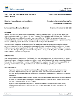 Title: Director, Rural and Remote, Integrated