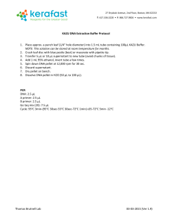Thomas Brutnell Lab 03-03-2015 (Ver 1.9) KAZU DNA Extraction