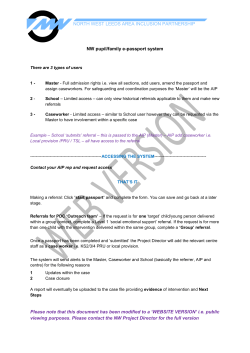 NW E-Passport Information